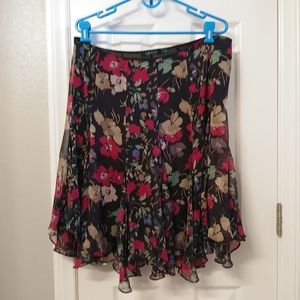 Lauren RL floral skirt